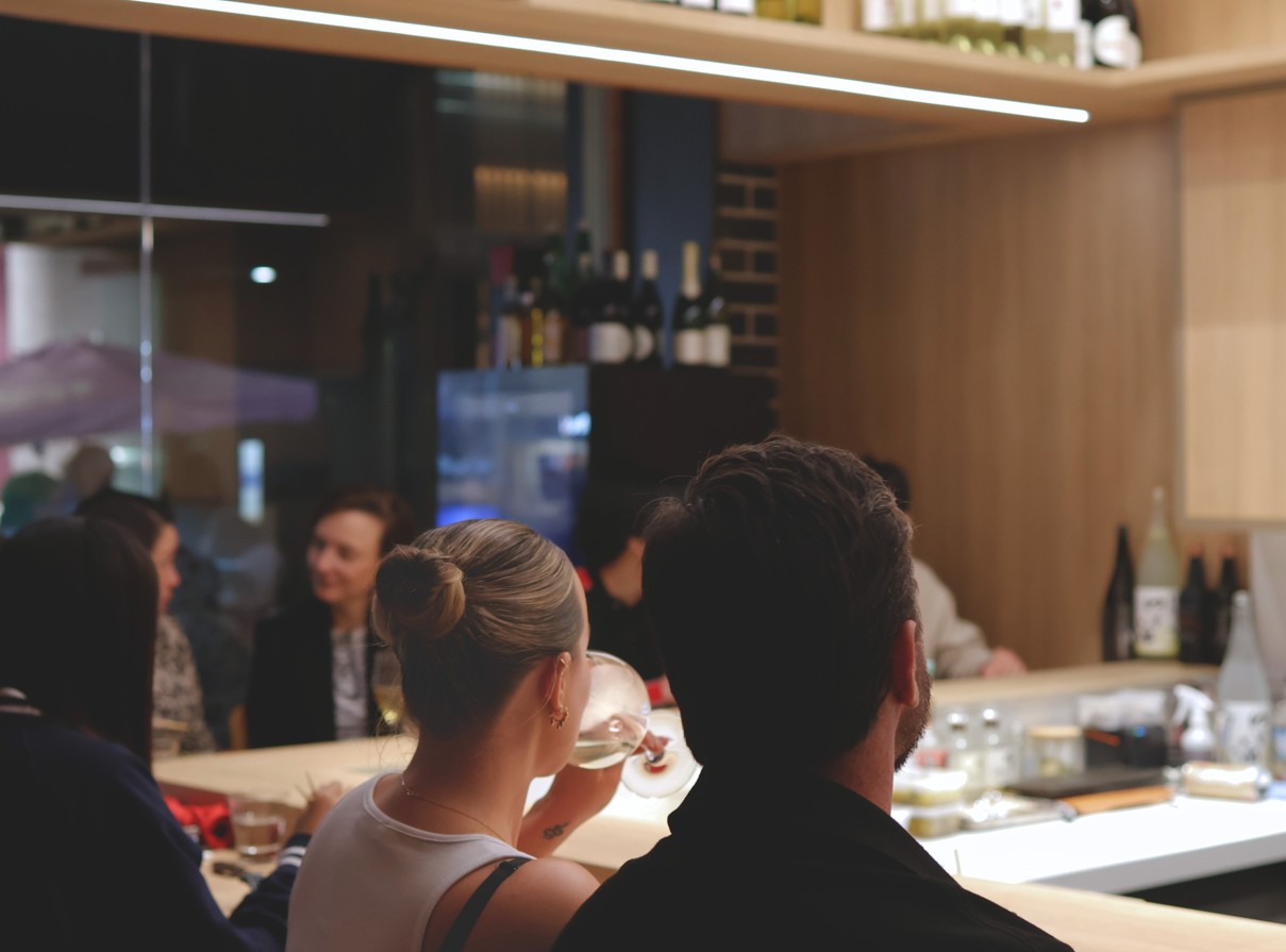 Omakase dinner at Darling Square inside Sushi Sei Japanese restaurant